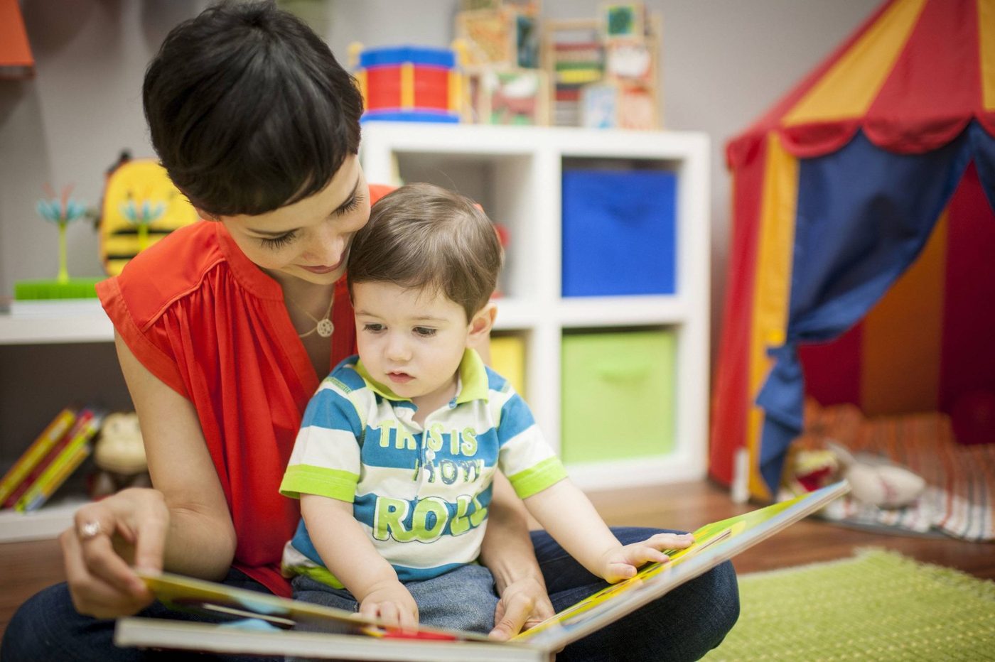¿Cómo leer con un niño de 1 año?