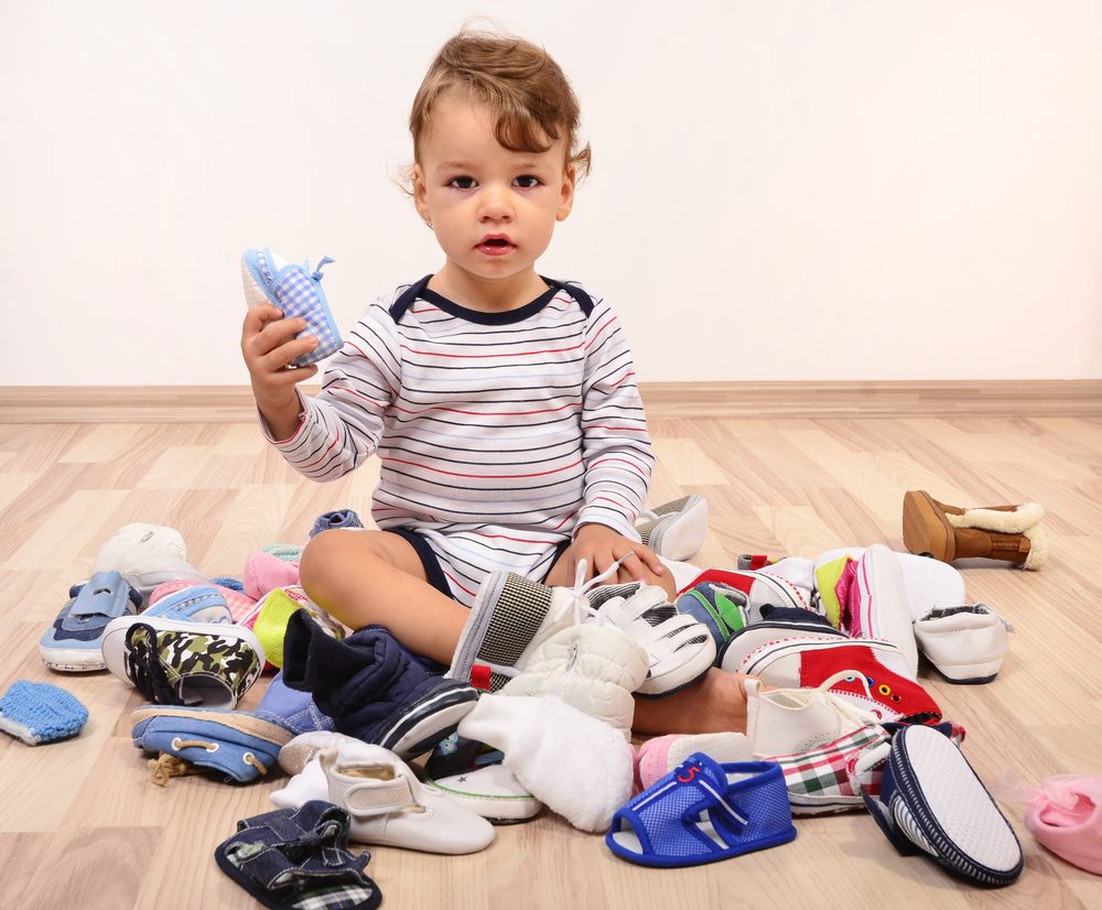 Enseñando a mi hijo a vestirse por sí mismo
