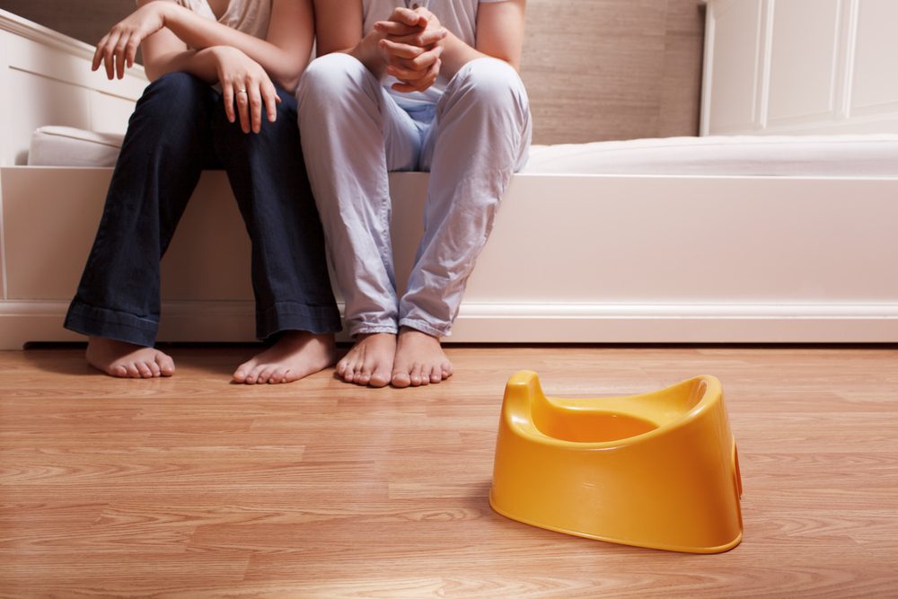 ¿Qué debes tener en cuenta al comenzar el entrenamiento para usar el baño?