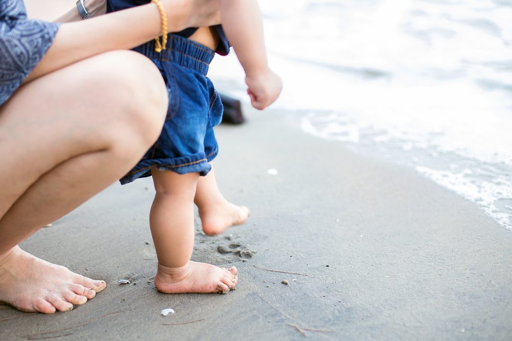 Consejos para ir a la playa con un bebé