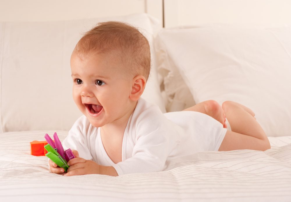 ¿Cuándo sonríen los bebés?