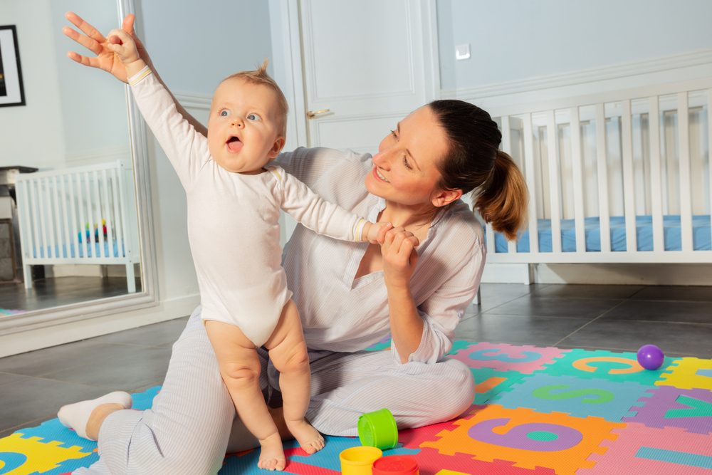 ¿Tu bebé soporta su propio peso?