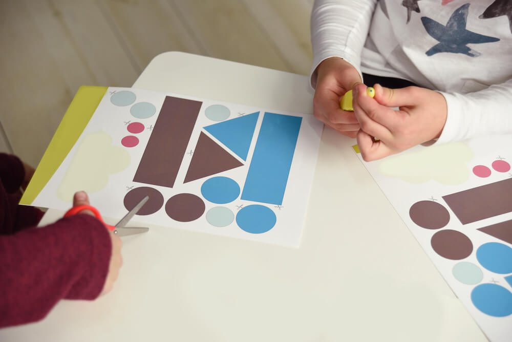4 actividades de collage para niños