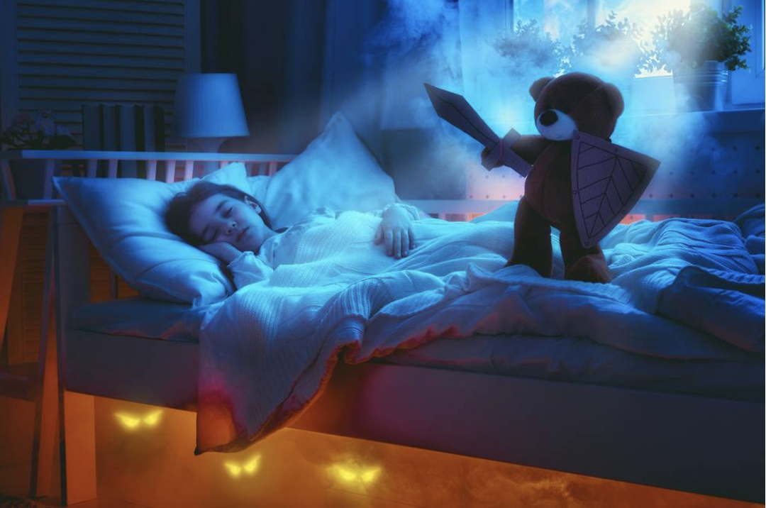¿Por qué los niños le temen al monstruo debajo de la cama?