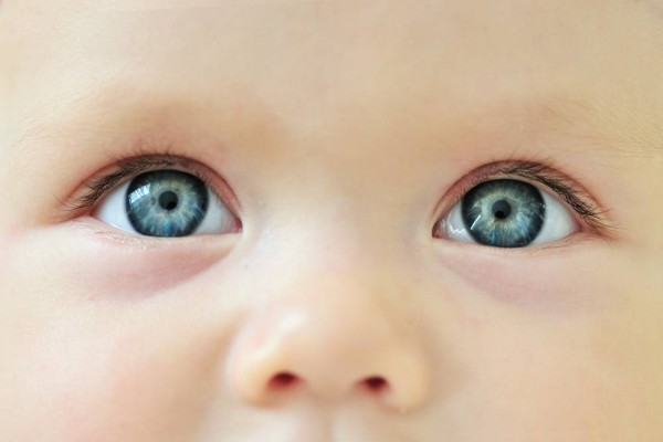 ojos de un bebé
