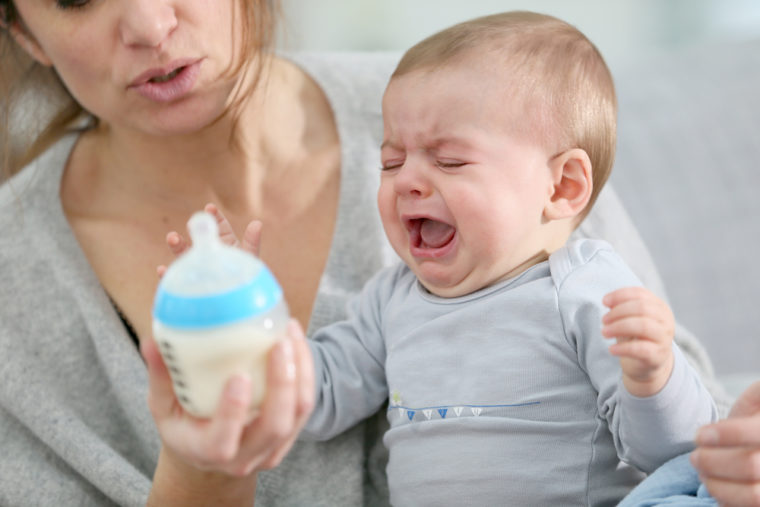 intolerancia a la lactosa en bebés